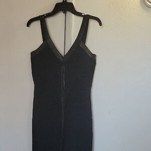 Bebe Elegant Black Sleeveless Dress
